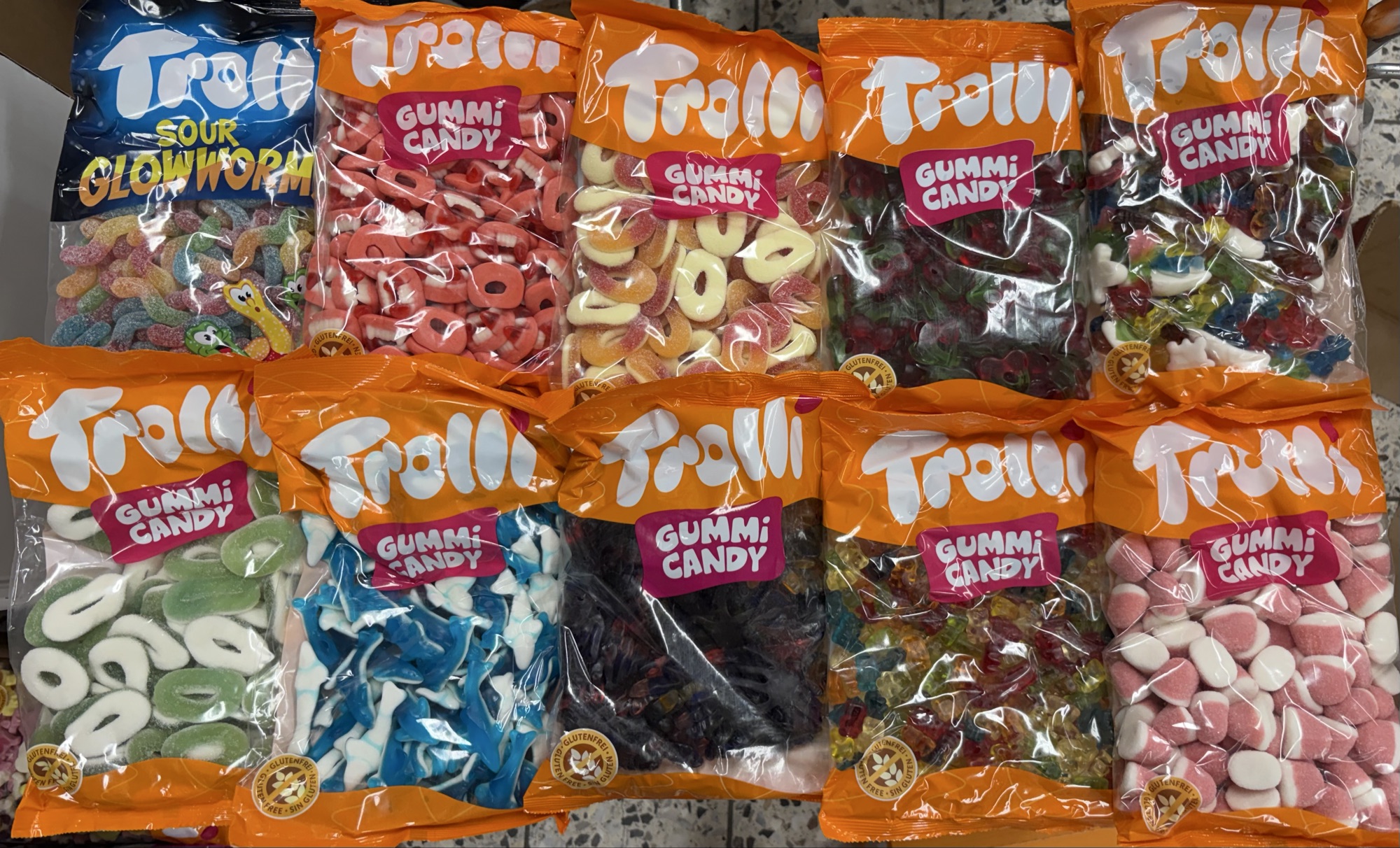 Trolli bommpakkar